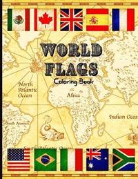 bokomslag World Flags Coloring Book