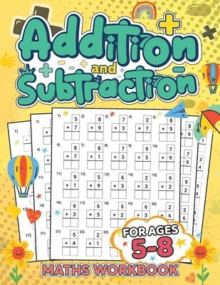 Lara Pope - Addition and Subtraction Math Book for Kids Ages 5-8, Häftad