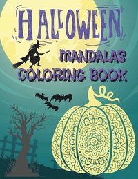 bokomslag Halloween Mandalas Coloring Book