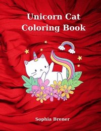 bokomslag Unicorn Cat Coloring Book