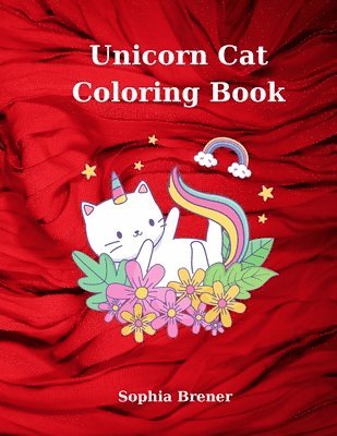 Unicorn Cat Coloring Book 1