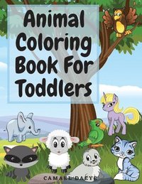 bokomslag Animal Coloring Book For Toddlers