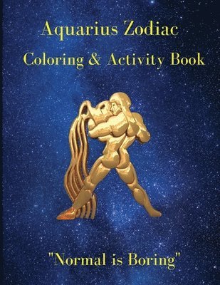 Aquarius Zodiac Coloring & Activity Book 1