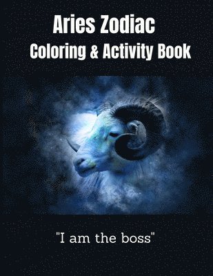 Aries Zodiac Coloring &Activity Book 1
