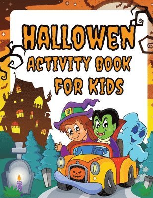 bokomslag Halloween Activity Book For Kids