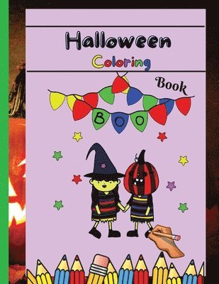 bokomslag Halloween Coloring Book