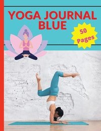 bokomslag Yoga Journal Blue