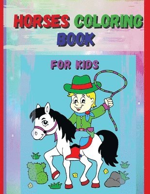 Horses Coloring Book For Kids 1