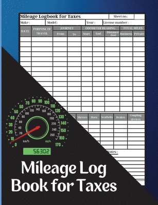 bokomslag Car Maintenance Log Book