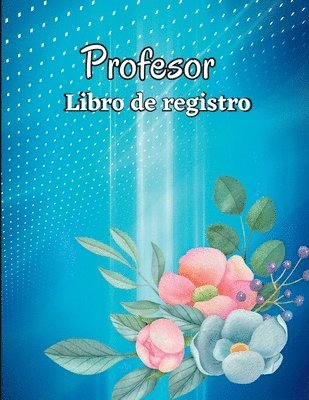 bokomslag Libro de registro de asistencia