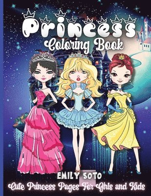 bokomslag Princess Coloring Book