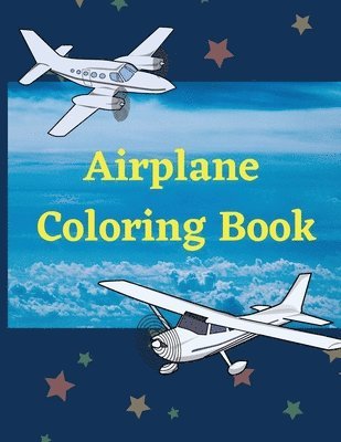 Airplane Coloring Book 1