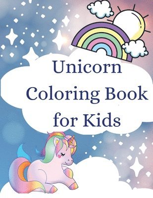 bokomslag Unicorn Coloring Book for Kids