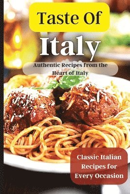 bokomslag Taste Of Italy