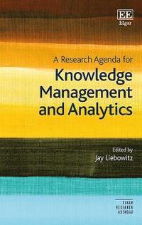 bokomslag A Research Agenda for Knowledge Management and Analytics