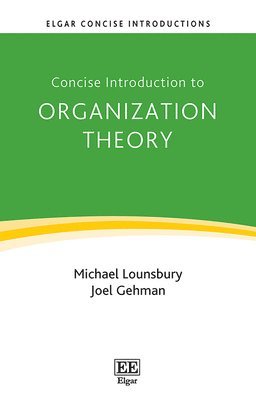 bokomslag Concise Introduction to Organization Theory