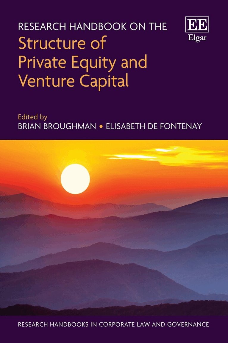 Brian Broughman, Elisabeth de Fontenay - Research Handbook on the Structure of Private Equity and Venture Capital, Inbunden