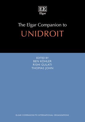 Elgar Companion to UNIDROIT