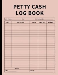 bokomslag Petty Cash Log Book