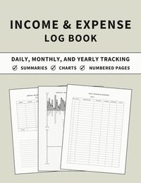 bokomslag Income and Expense Log Book