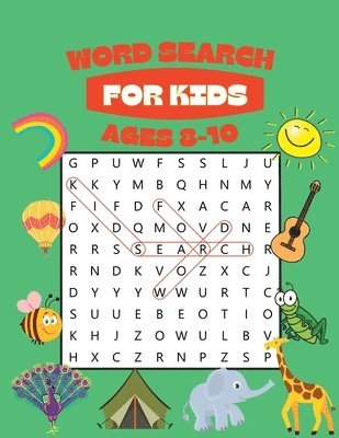 bokomslag Word Search for Kids Ages 8-10