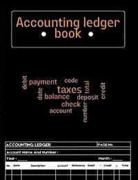 bokomslag Accounting Ledger Book