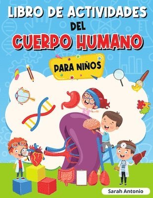 bokomslag Libro de Actividades del Cuerpo Humano Para Nios