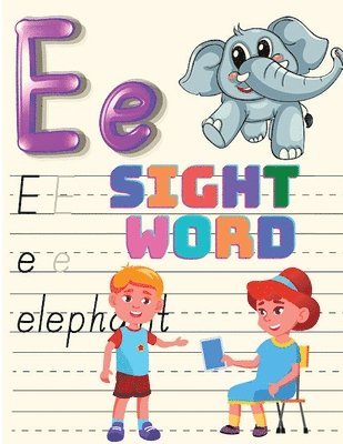 Exotic Publisher - Trace, and then Write the Sight Word, Activity Book for Kindergarten Kids, Toddlers and Preschoolers!, Häftad