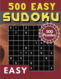 bokomslag Sudoku Easy 500 Puzzles