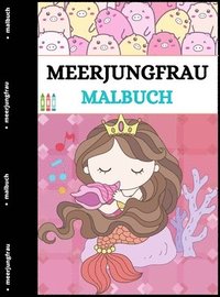 bokomslag Meerjungfrau Malbuch