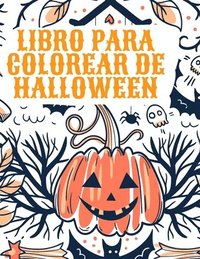 bokomslag Libro para colorear de Halloween