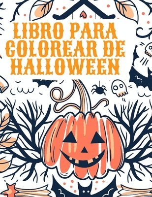 bokomslag Libro para colorear de Halloween