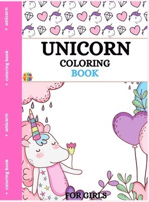 bokomslag Unicorn Coloring Book