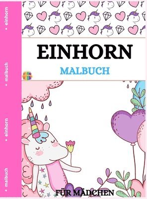 bokomslag Einhorn Malbuch