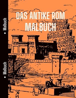 bokomslag Antike Rom Malbuch