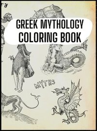 bokomslag Greek Mythology Coloring Book