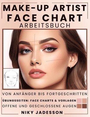 Niky Jadesson - Make-up Artist Face Chart Arbeitsbuch, Häftad