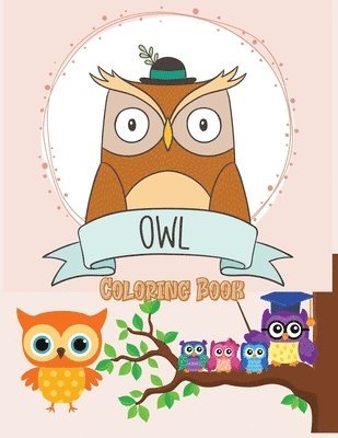 bokomslag Owl Coloring Book