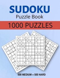 bokomslag Sudoku Puzzle Book 1000 Puzzles Medium and Hard