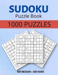 bokomslag Sudoku Puzzle Book 1000 Puzzles Medium and Hard