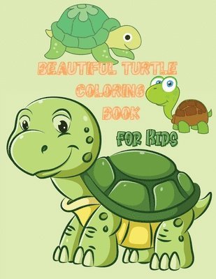 Beautiful Turtle Coloring Book for Kids 1