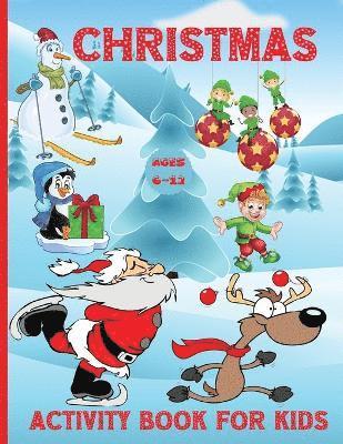 Estelle Designs - Christmas Activity book for kids ages 6-12, Häftad