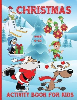 Christmas Activity book for kids ages 6-12 1