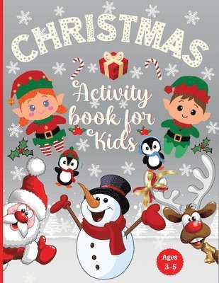 Christmas Activity Book for Kids Ages 3-5 1