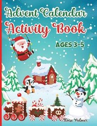 bokomslag Advent Calendar Activity Book for Kids Ages 3-5