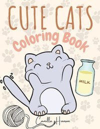 bokomslag Cute Cats Coloring Book