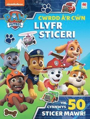 bokomslag Paw Patrol: Cwrdd â'r C?n - Llyfr Sticeri