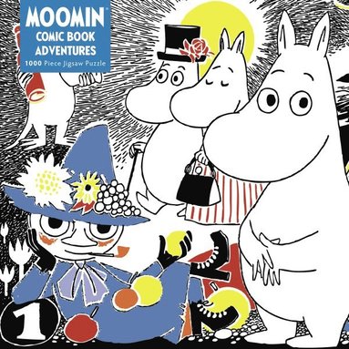 Pussel 1000 bitar Moomin: Comic Strip, Book One 1