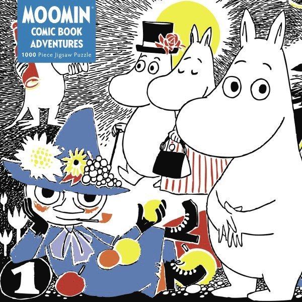 Pussel 1000 bitar Moomin: Comic Strip, Book One, Övrigt