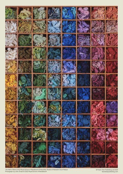 Pussel 1000 bitar Needlework, Wall of Wool, Pussel